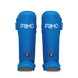Primo Shin Guards - Blue - Muay Thailand
