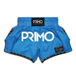 Primo Super-Nylon Muay Thai Shorts - Blue Jay - Muay Thailand