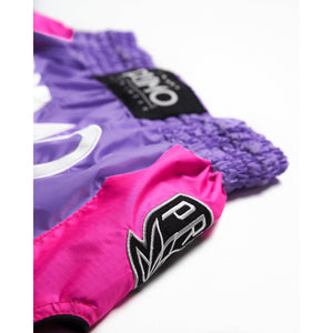 Primo Super-Nylon Muay Thai Shorts - Purple Rain - Muay Thailand
