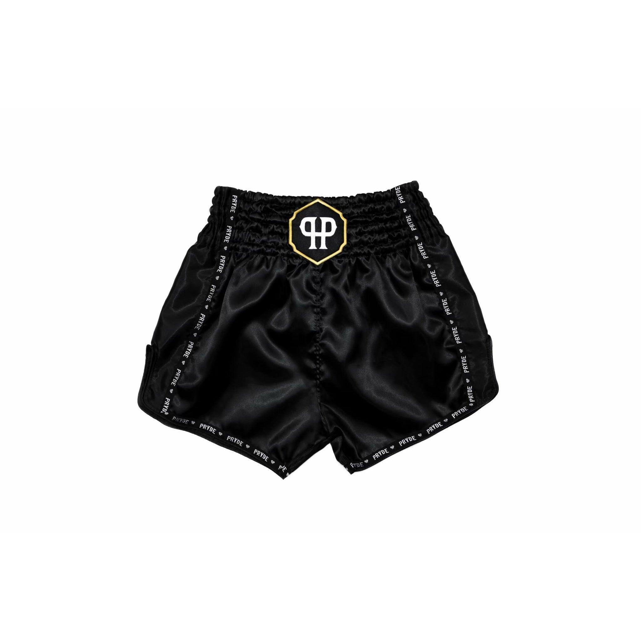 PRYDE Muay Thai Shorts - Black - Muay Thailand