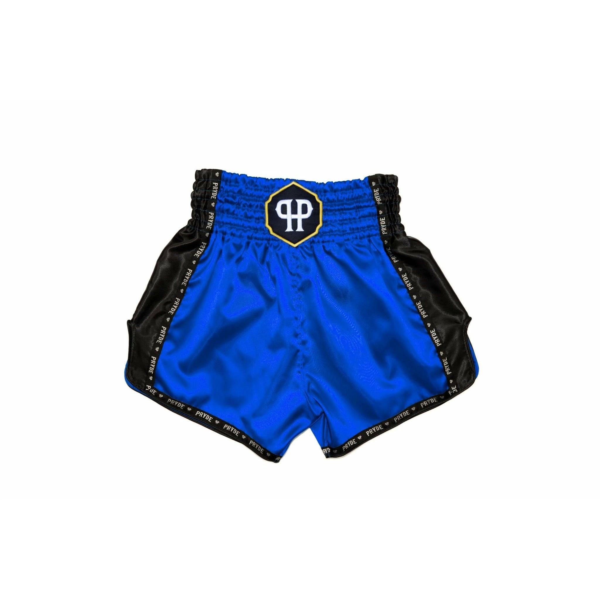 PRYDE Muay Thai Shorts - Blue - Muay Thailand