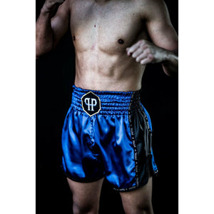 PRYDE Muay Thai Shorts - Blue - Muay Thailand