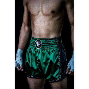 PRYDE Muay Thai Shorts - Green - Muay Thailand