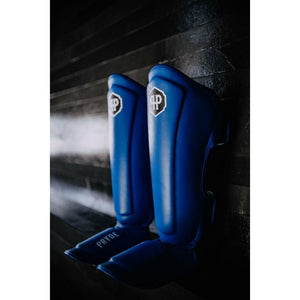 PRYDE Shin Guards - Blue - Muay Thailand