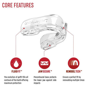 SAFEJAWZ Intro Series Mouthguard - Clear - Muay Thailand