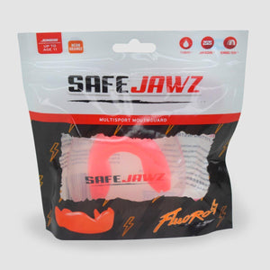 SAFEJAWZ Intro Series Mouthguard - Fluro Orange - Muay Thailand