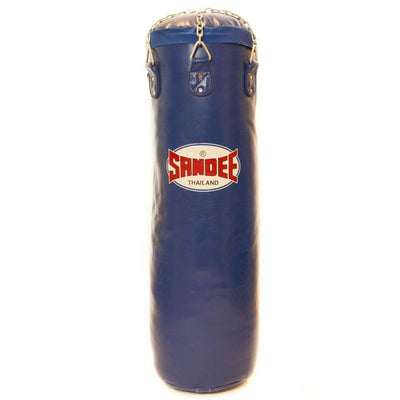 Sandee - Blue Full Leather Punch Bag - Muay Thailand
