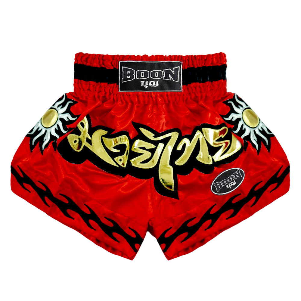Boon Muay Thai Shorts - Red Sun