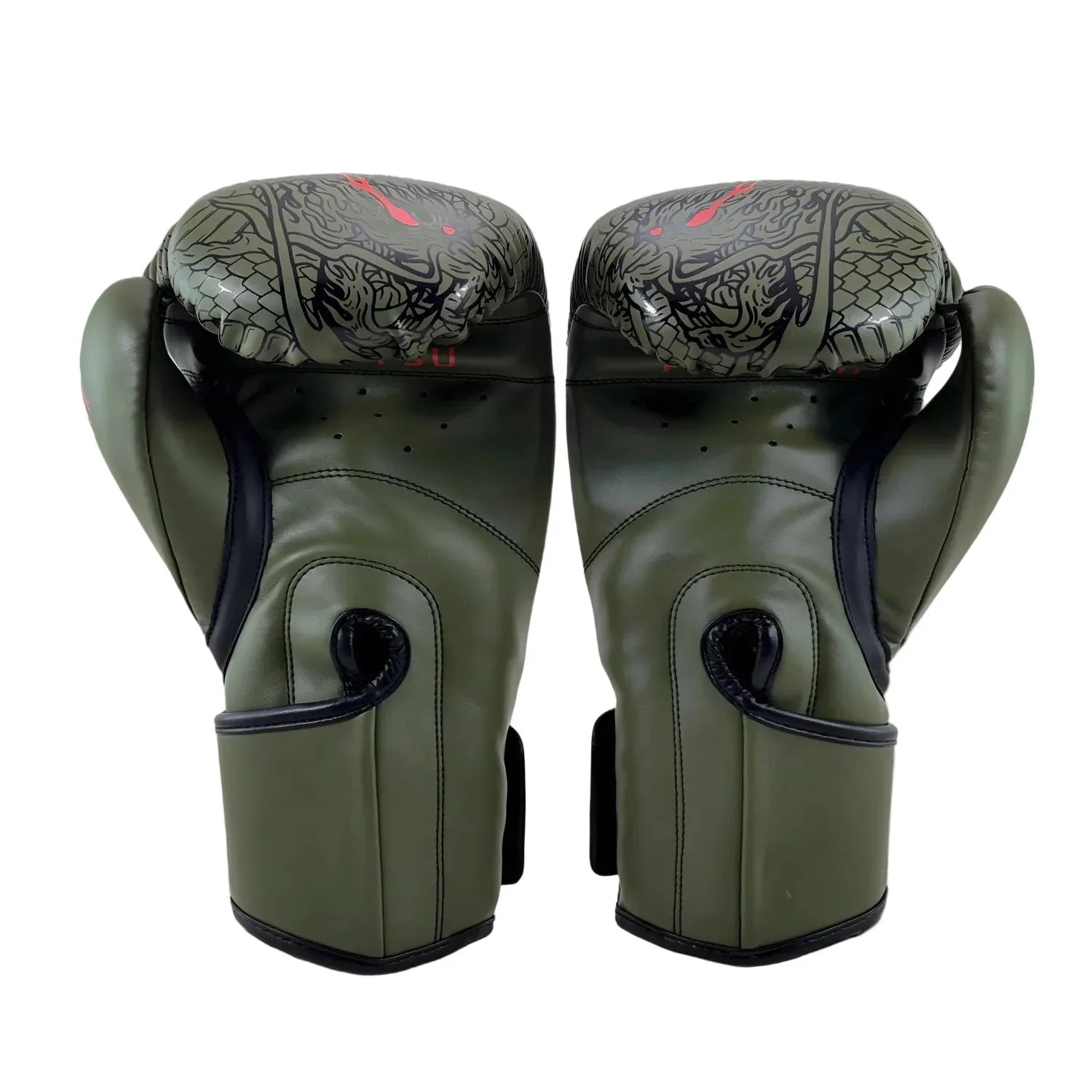 Fumetsu Dragon Slayer Boxing Gloves - Khaki & Orange