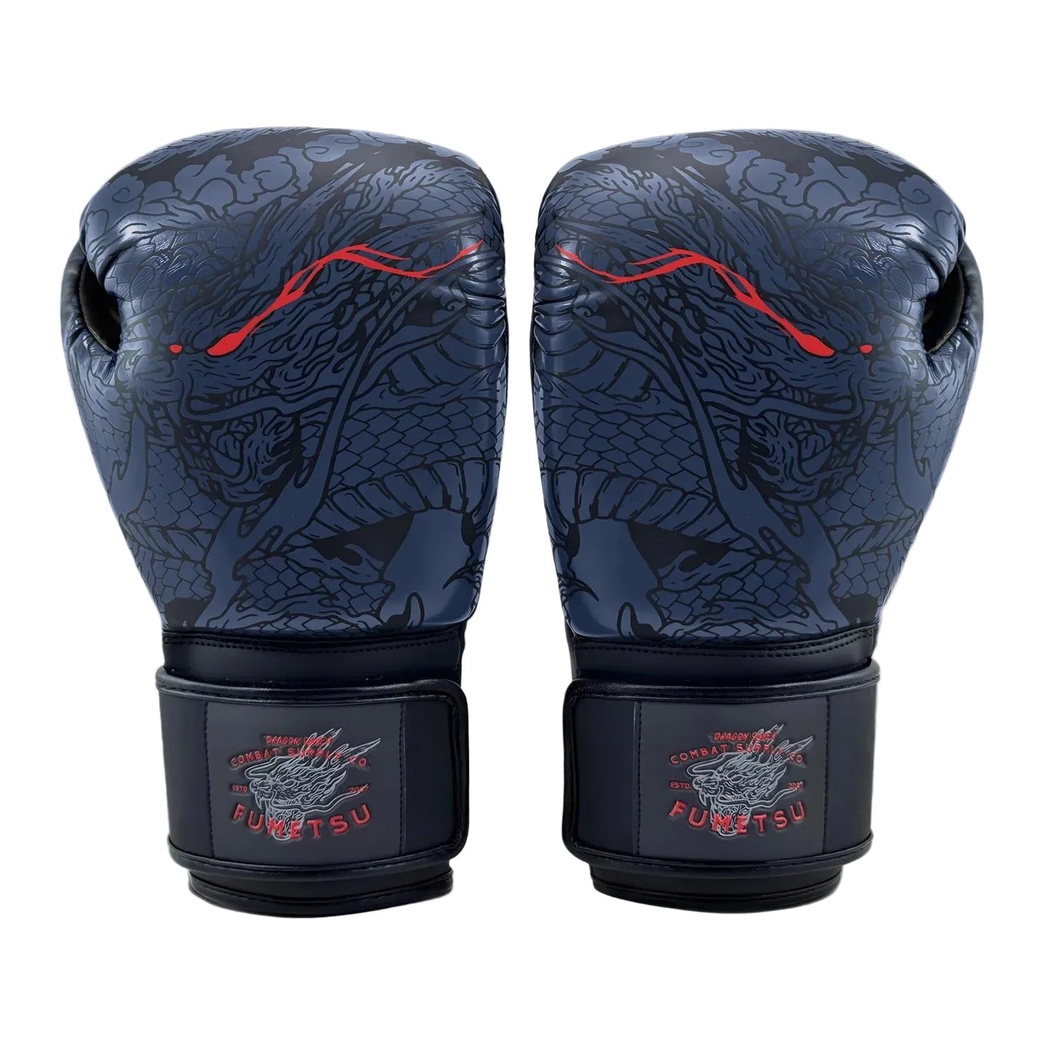 Fumetsu Dragon Slayer Boxing Gloves - Blue & Red