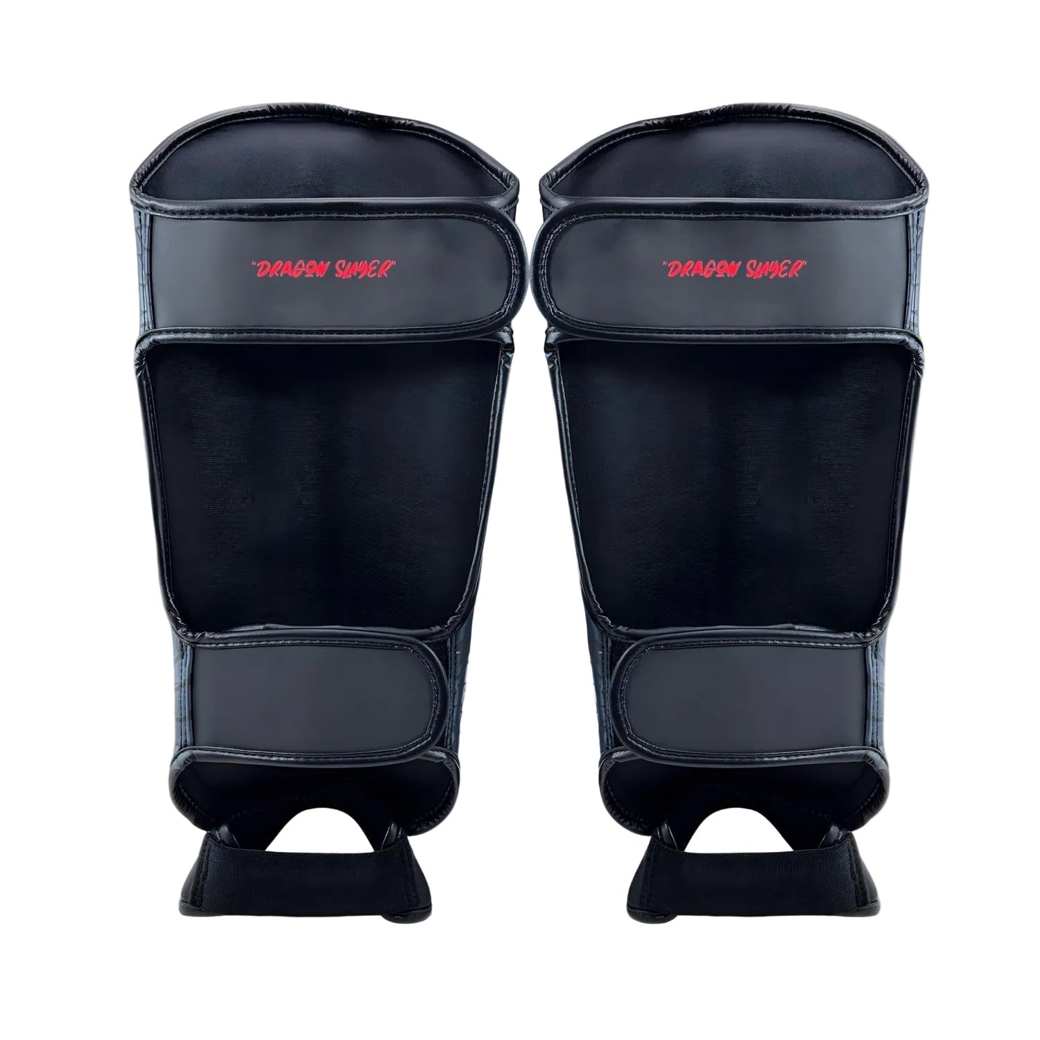 Fumetsu Dragon Slayer Shin Guards - Blue & Red