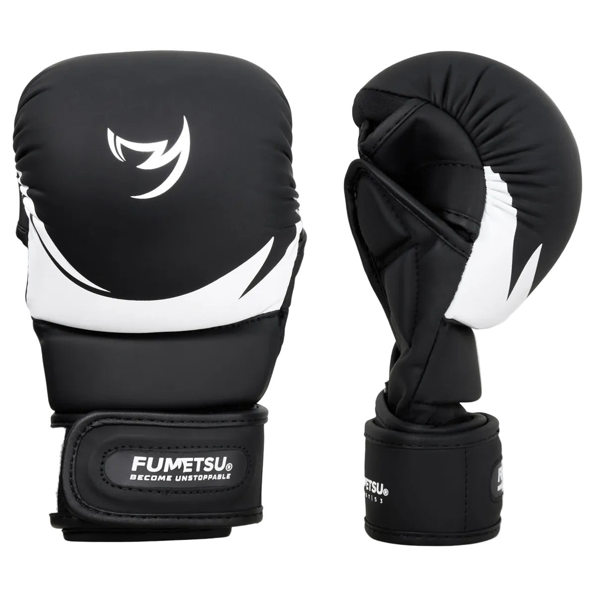 Fumetsu MMA Sparring Gloves - S3 Ghost Black & White