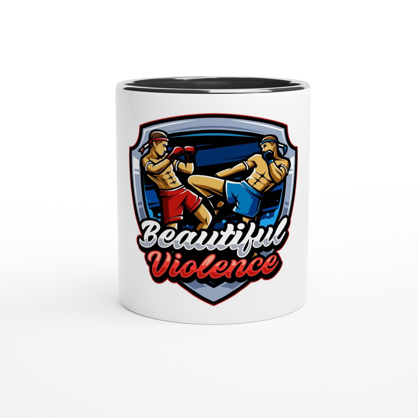 Beautiful Violence - 11oz Ceramic Mug - Muay Thailand