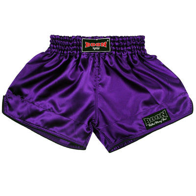 Boon Retro Muay Thai Shorts - Purple - Muay Thailand