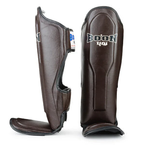 Boon Shin Guards - Brown - Muay Thailand