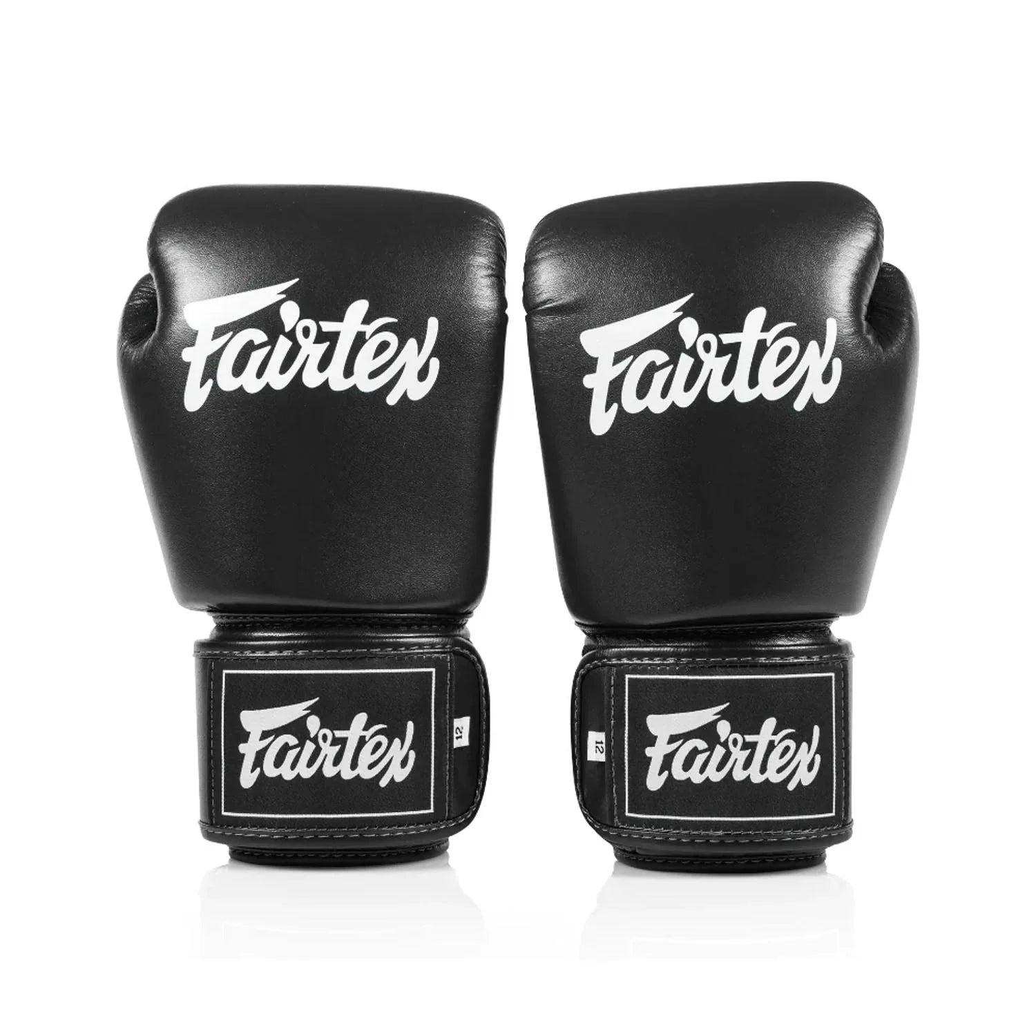 Fairtex BGV1C-PLUS Microfibre Boxing Gloves - Black - Muay Thailand