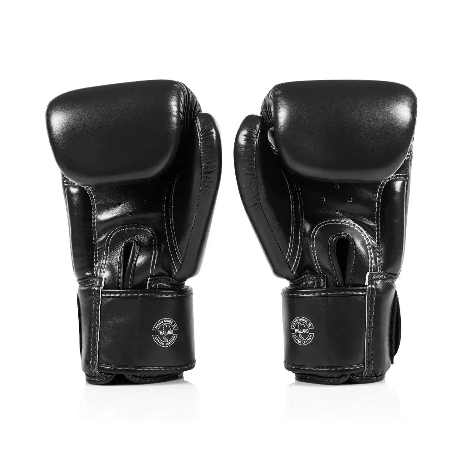 Fairtex BGV1C-PLUS Microfibre Boxing Gloves - Black - Muay Thailand