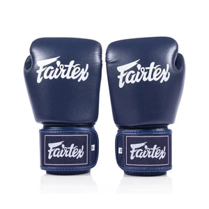 Fairtex BGV1C-PLUS Microfibre Boxing Gloves - Blue - Muay Thailand