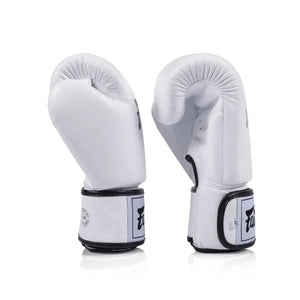 Fairtex BGV1C-PLUS Microfibre Boxing Gloves - White - Muay Thailand