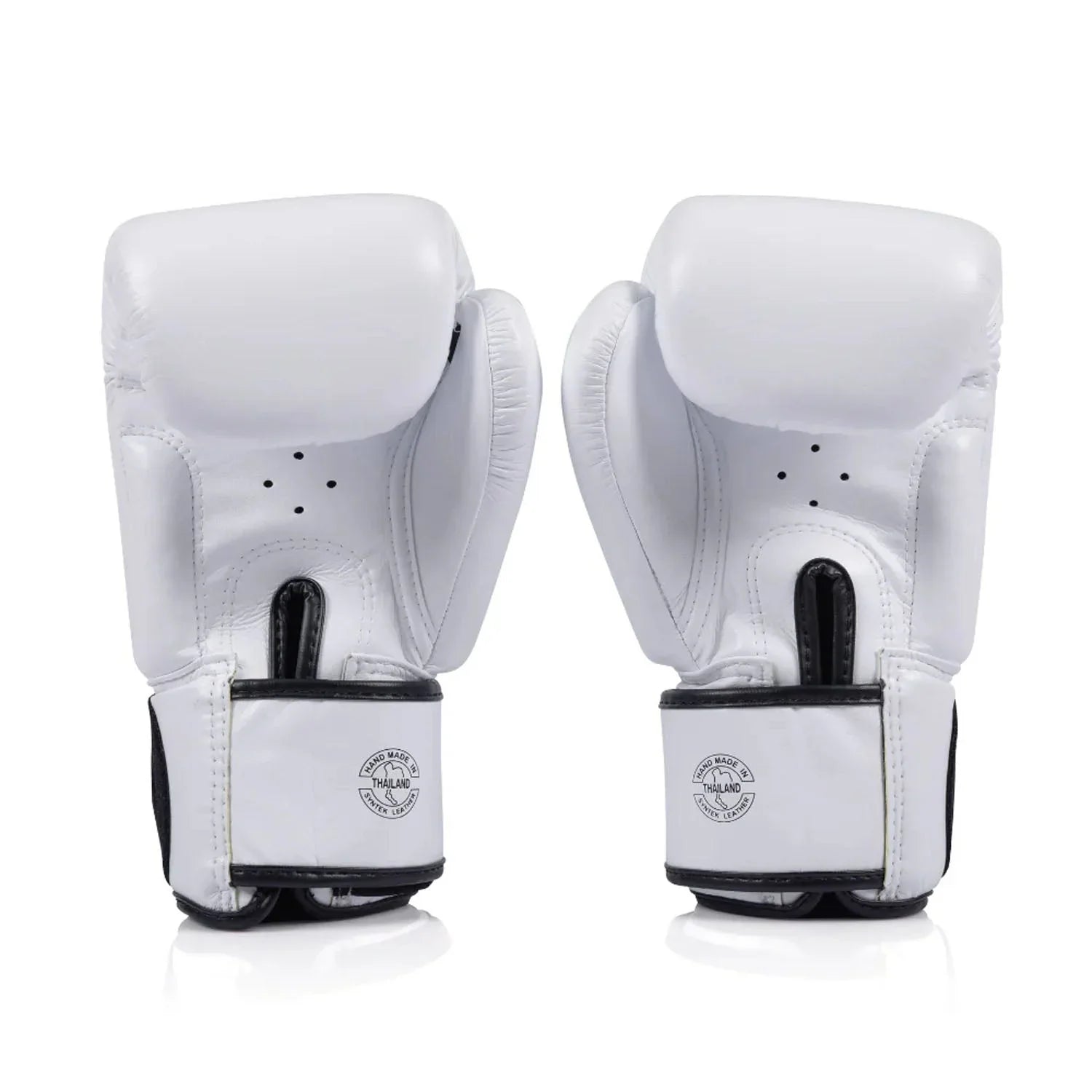 Fairtex BGV1C-PLUS Microfibre Boxing Gloves - White - Muay Thailand