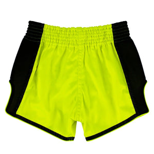 Fairtex BS1706 Slim Fit Muaythai Shorts - Lime Green - Muay Thailand