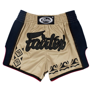Fairtex BS1713 Slim Fit Muaythai Shorts - Khaki - Muay Thailand