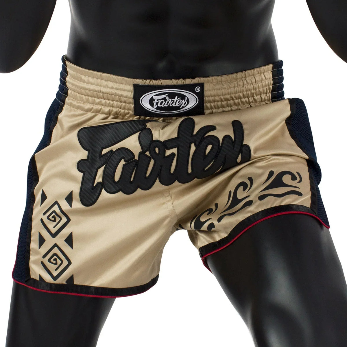 Fairtex BS1713 Slim Fit Muaythai Shorts - Khaki - Muay Thailand