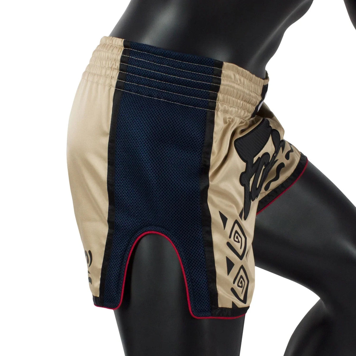 Fairtex BS1713 Slim Fit Muaythai Shorts - Khaki - Muay Thailand