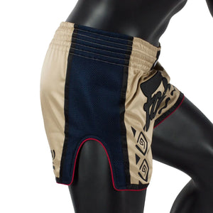 Fairtex BS1713 Slim Fit Muaythai Shorts - Khaki - Muay Thailand