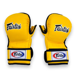 Fairtex FGV15 MMA Sparring Gloves - Yellow - Muay Thailand
