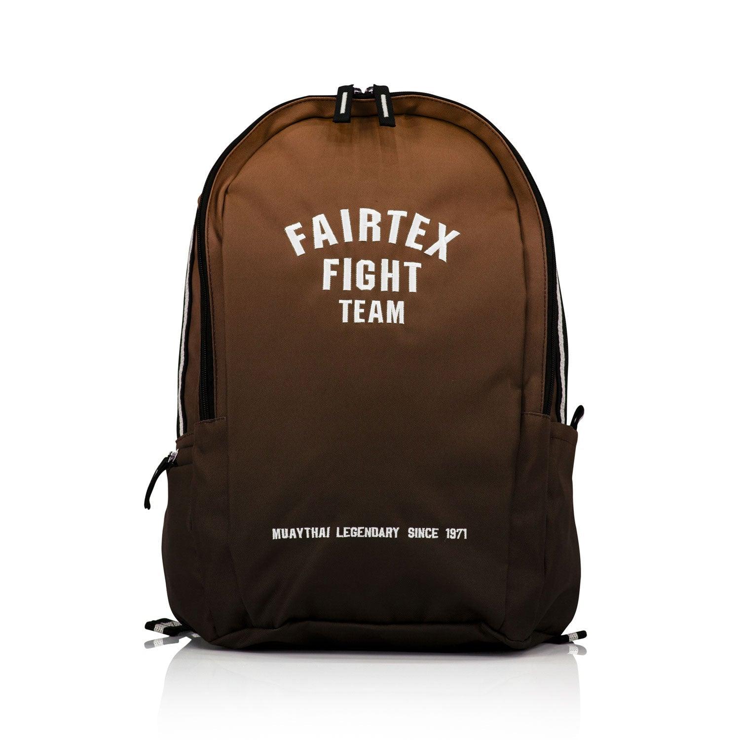 Fairtex Fight Team Backpack - Tan (BAG21) - Muay Thailand