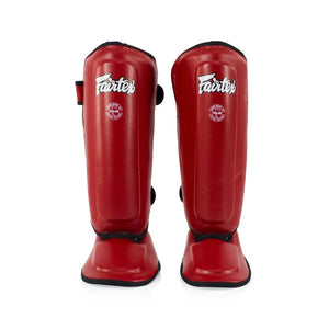 Fairtex Kids Shin Guards - Red (SPK9) - Muay Thailand