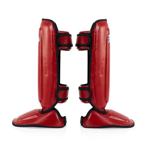 Fairtex Kids Shin Guards - Red (SPK9) - Muay Thailand