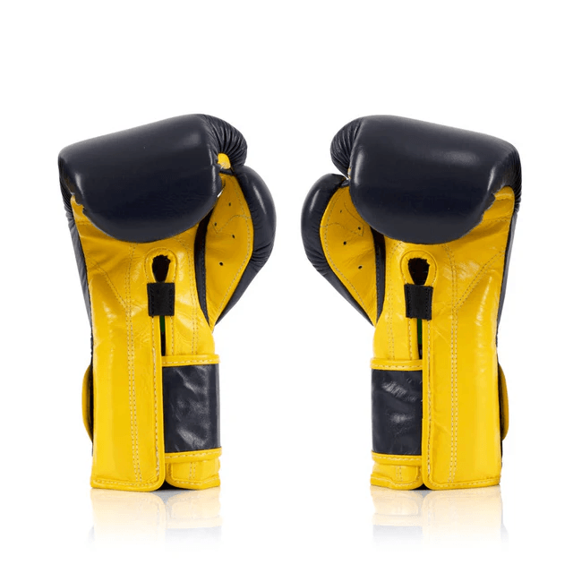 Fairtex Mexican Style Boxing Gloves - Blue & Yellow (BGV9) – Muay