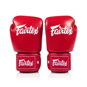 Fairtex Microfibre Boxing Gloves - Red (BGV1C-PLUS) - Muay Thailand