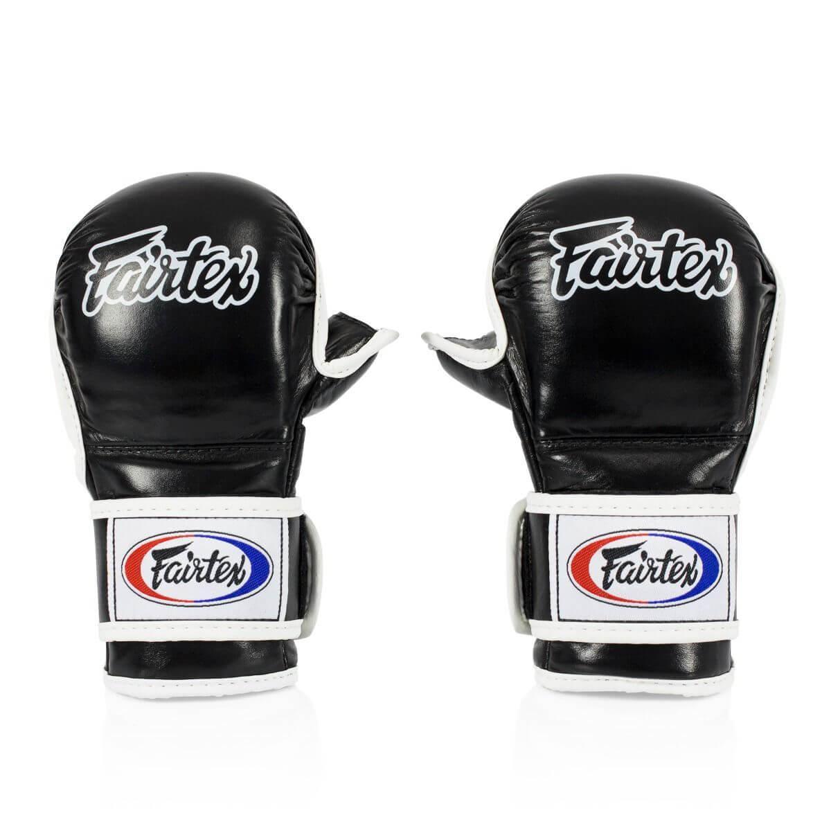 Fairtex FGV18 Super Sparring Grappling MMA Gloves, Medium / Blue