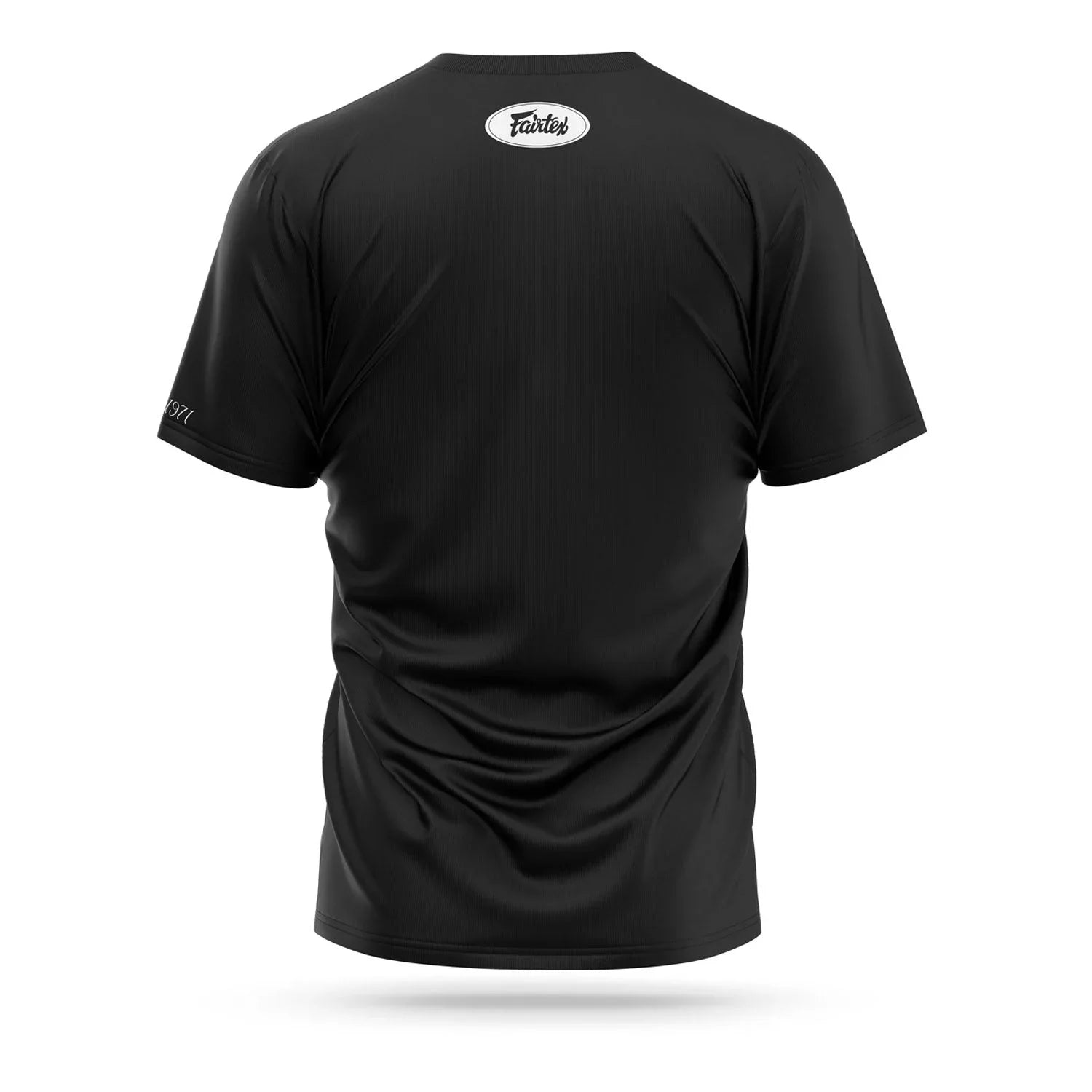 Fairtex Script Logo Cotton T-Shirt - Black (TS7) - Muay Thailand