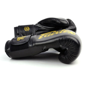 Fairtex Super Sparring Boxing Gloves - Black (BGV18) - Muay Thailand