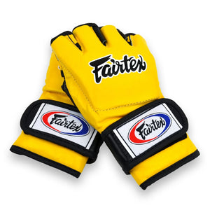 Fairtex Ultimate MMA Gloves - Yellow (FGV12) - Muay Thailand