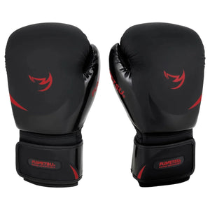 Fumetsu Ghost S3 Boxing Gloves - Black & Red - Muay Thailand