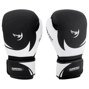 Fumetsu Ghost S3 Boxing Gloves - Black & White - Muay Thailand