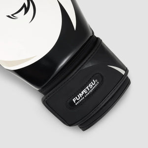 Fumetsu Ghost S3 Boxing Gloves - White & Black - Muay Thailand