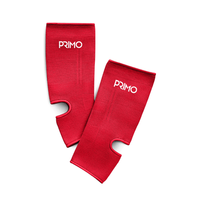 Primo Ankle Guards - Red - Muay Thailand