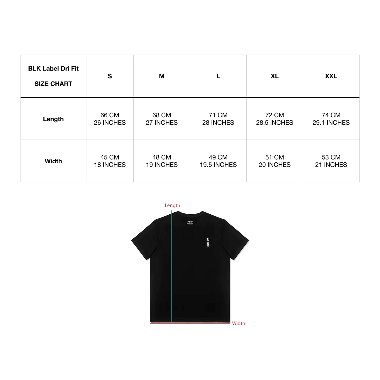 Primo BLK Label Dri-Fit T-Shirt - Black - Muay Thailand