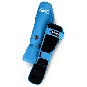 Primo Classic Muay Thai Shin Guards - Blue - Muay Thailand