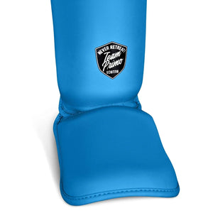 Primo Classic Muay Thai Shin Guards - Blue - Muay Thailand