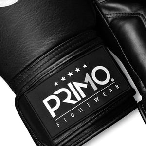 Primo Emblem 2.0 Boxing Gloves - Onyx Black - Muay Thailand