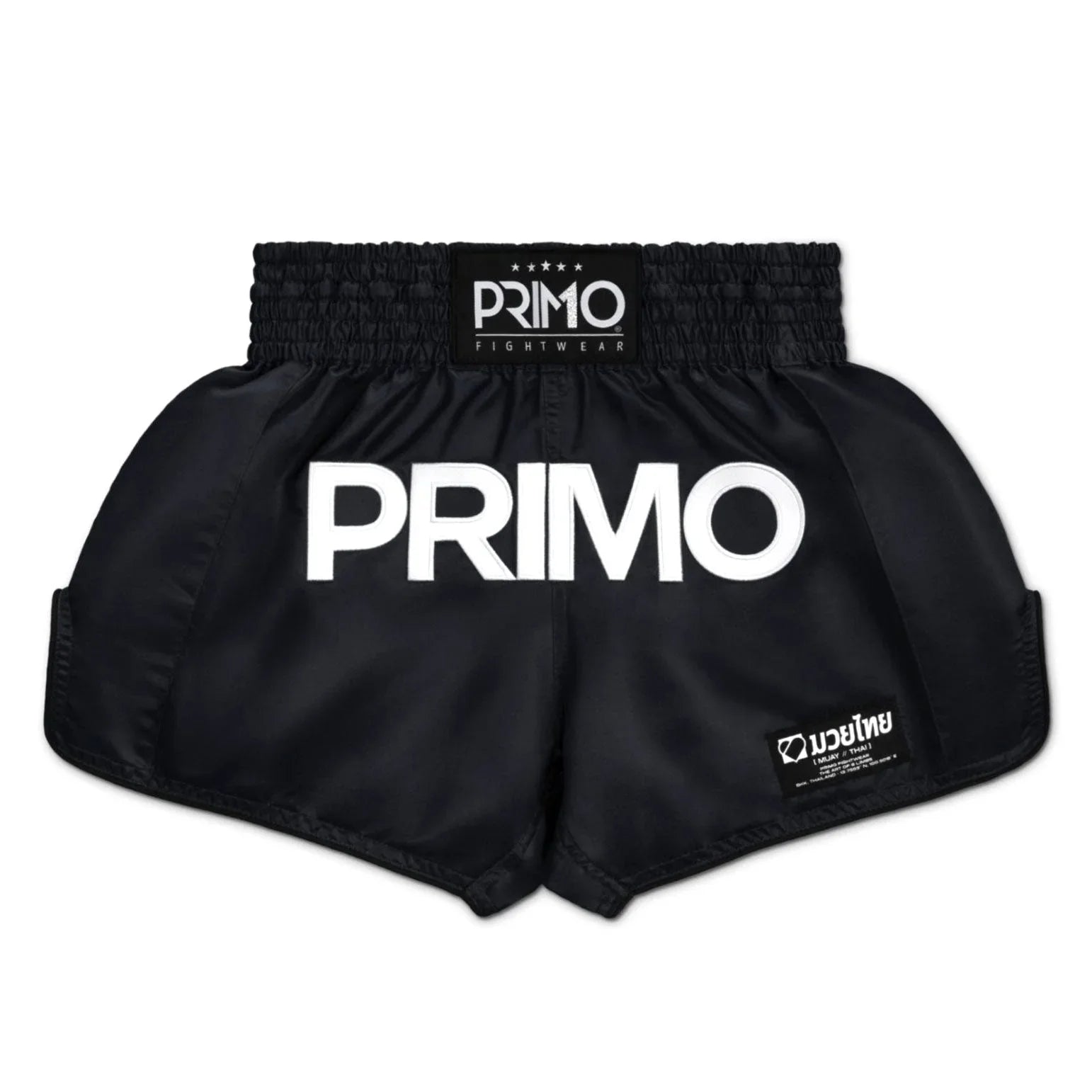 Primo Mamba Muay Thai Shorts - Black - Muay Thailand