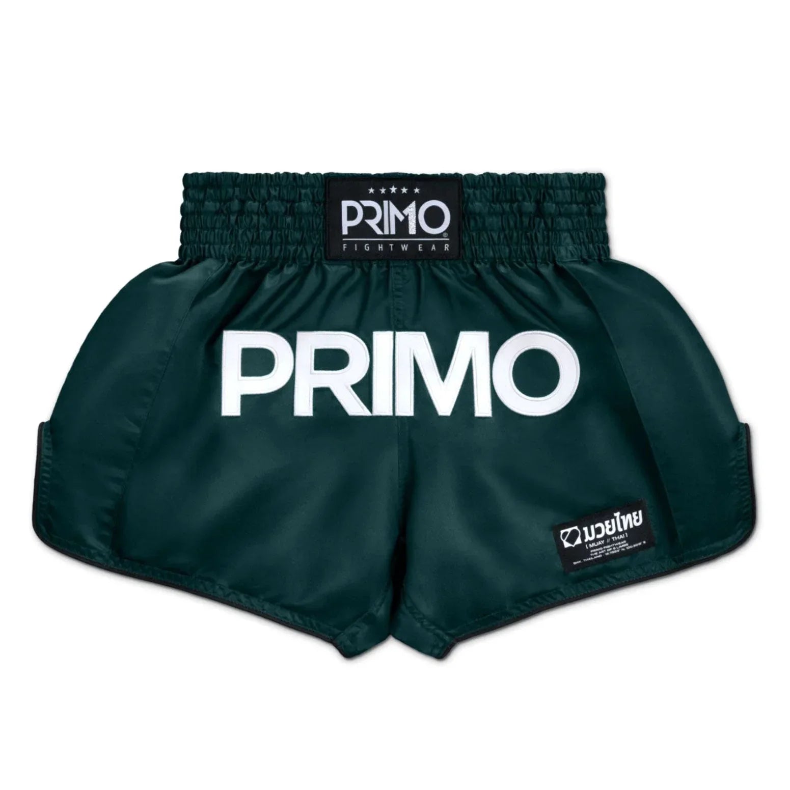 Primo Mamba Muay Thai Shorts - Hunter Green - Muay Thailand