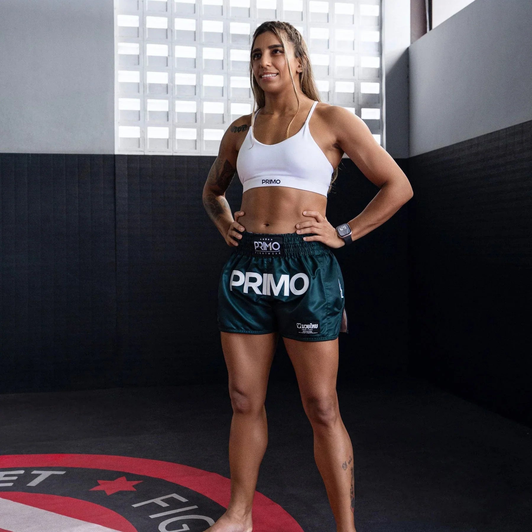 Primo Mamba Muay Thai Shorts - Hunter Green - Muay Thailand